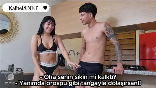 Mutfakta başlayan kavga sikiş başlatıyor