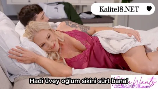 Üvey annem bana arkadan dayamaya başladı
