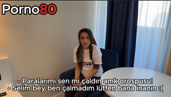 Türk türbanlı temizlikçi hırsız çıkınca sikilerek cezalandırılıyor