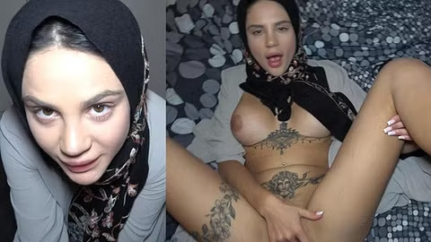 Ev boş olunca türbanlı üvey kız kardeşim rahat durmuyor