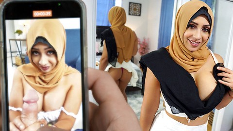 Adam türbanlı namuslu hatunu orospusu yaptı